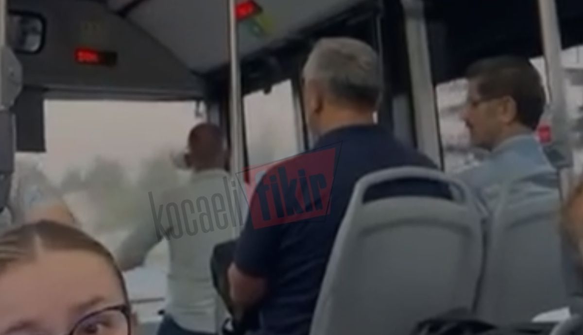 Hat 200'de skandal olay! Otobüsten indirildi, D-100’de trafiğin ortasına atladı