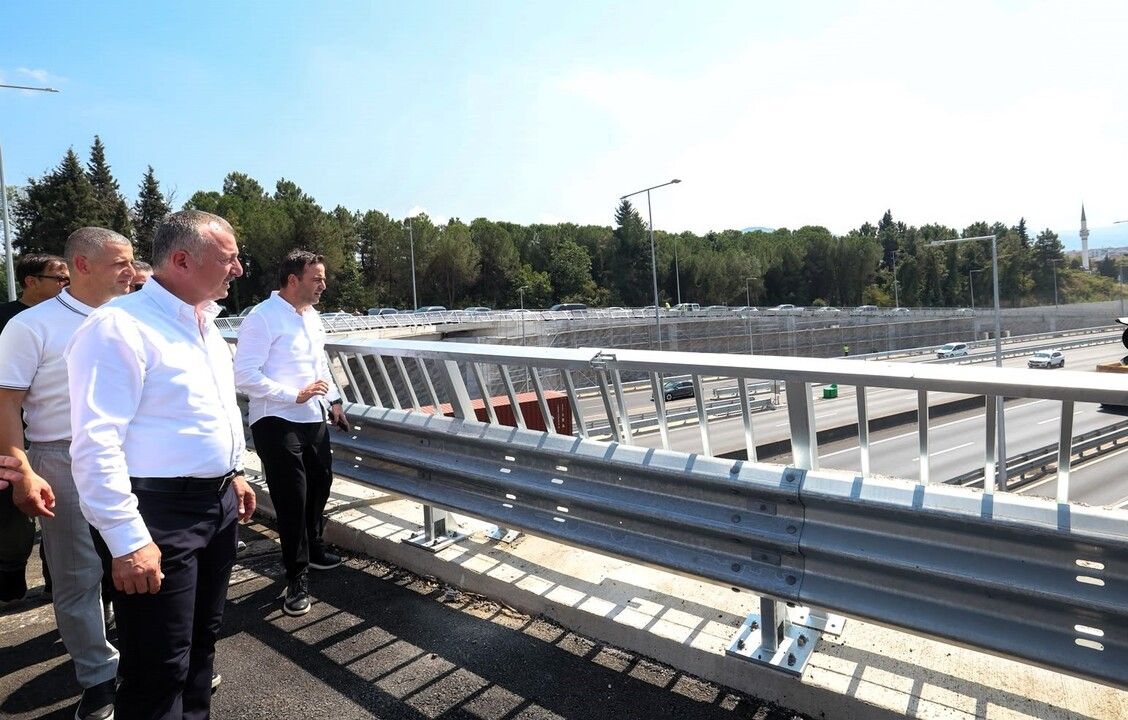 Başiskele Kavşağı’nda 9 köprü hizmete girdi!
