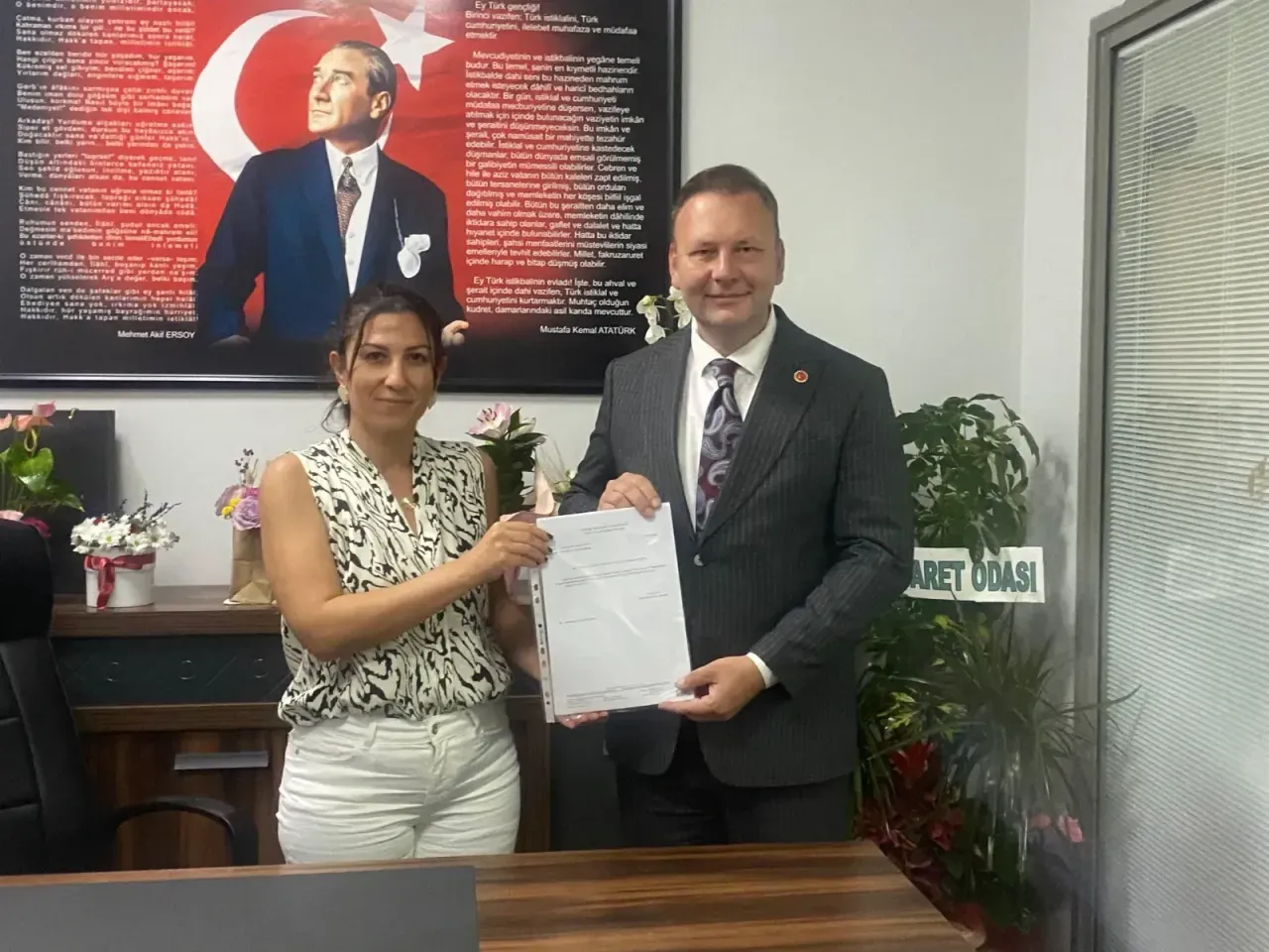 MHP Kocaeli’de Enes Emengen resmen göreve başladı