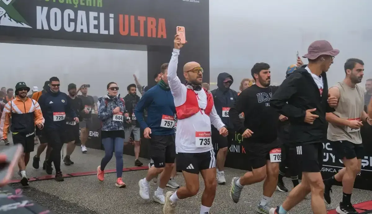 Kocaeli Ultra Trail’de yarış başladı: 905 sporcu parkurlara çıktı