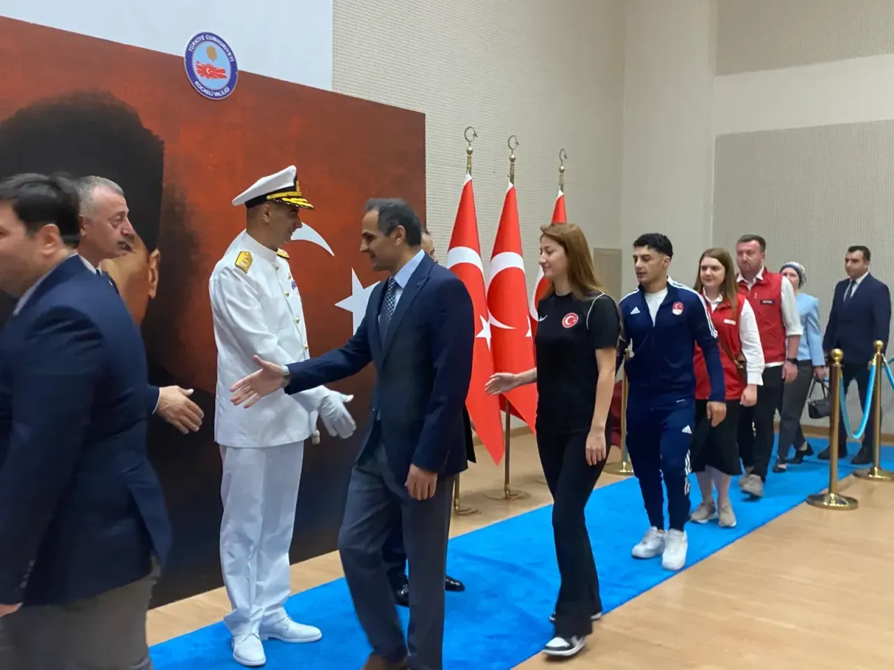 30 Ağustos coşkusu Kocaeli Valiliği’ne taşındı