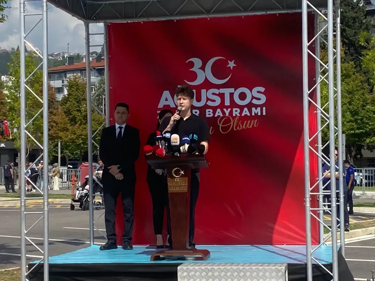 30 Ağustos coşkusu Kocaeli sokaklarına taştı