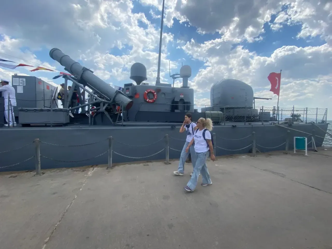 Zafer Bayramı’nda TCG Doğan’a yoğun ilgi