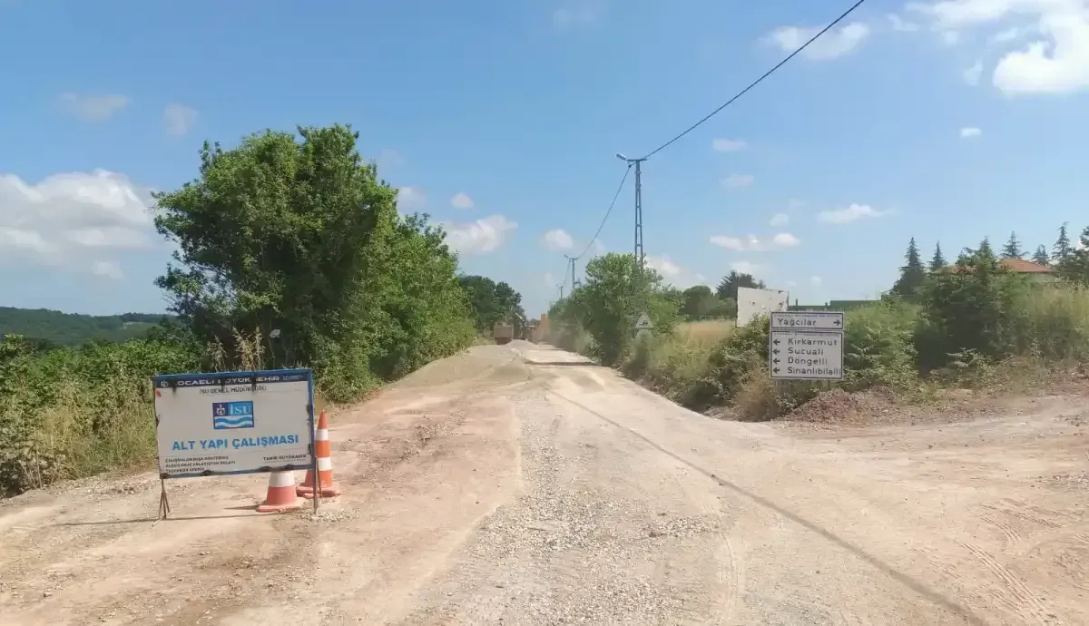 İSU Kandıra'da 9 mahallede altyapı seferberliği başlattı