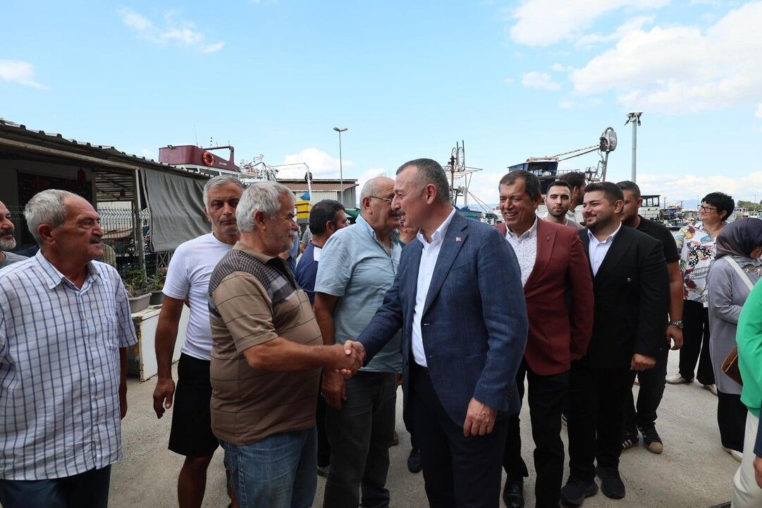 Büyükakın, yeni sezonda Karamürselli balıkçıları yalnız bırakmadı