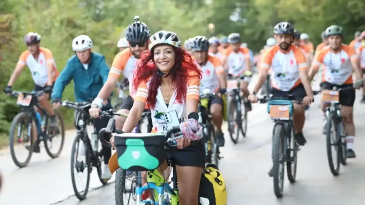 Kandıra’da 324 bisikletçi aynı rota için pedal çevirdi