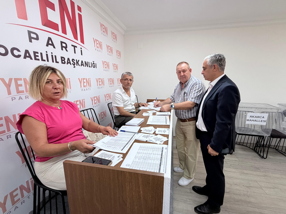 YENİ Parti’de delege seçimleri başladı: İzmit’te sandıklar iki gün kurulacak