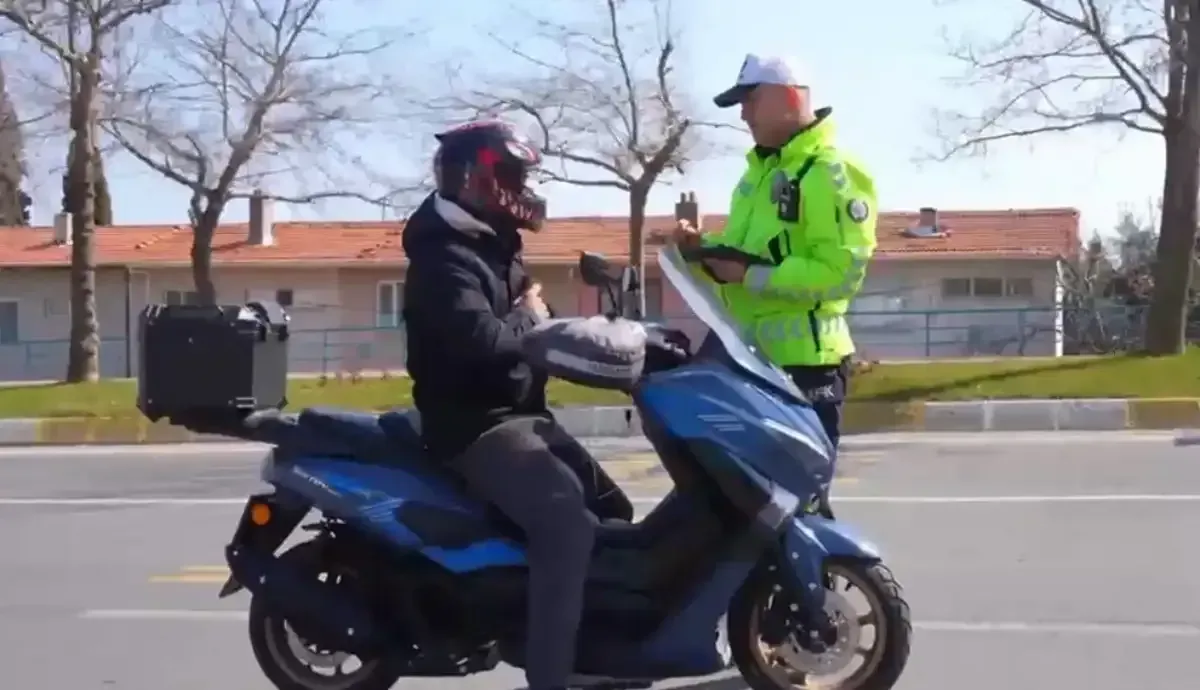 Motosikletlilere sıkı ve aralıksız denetim