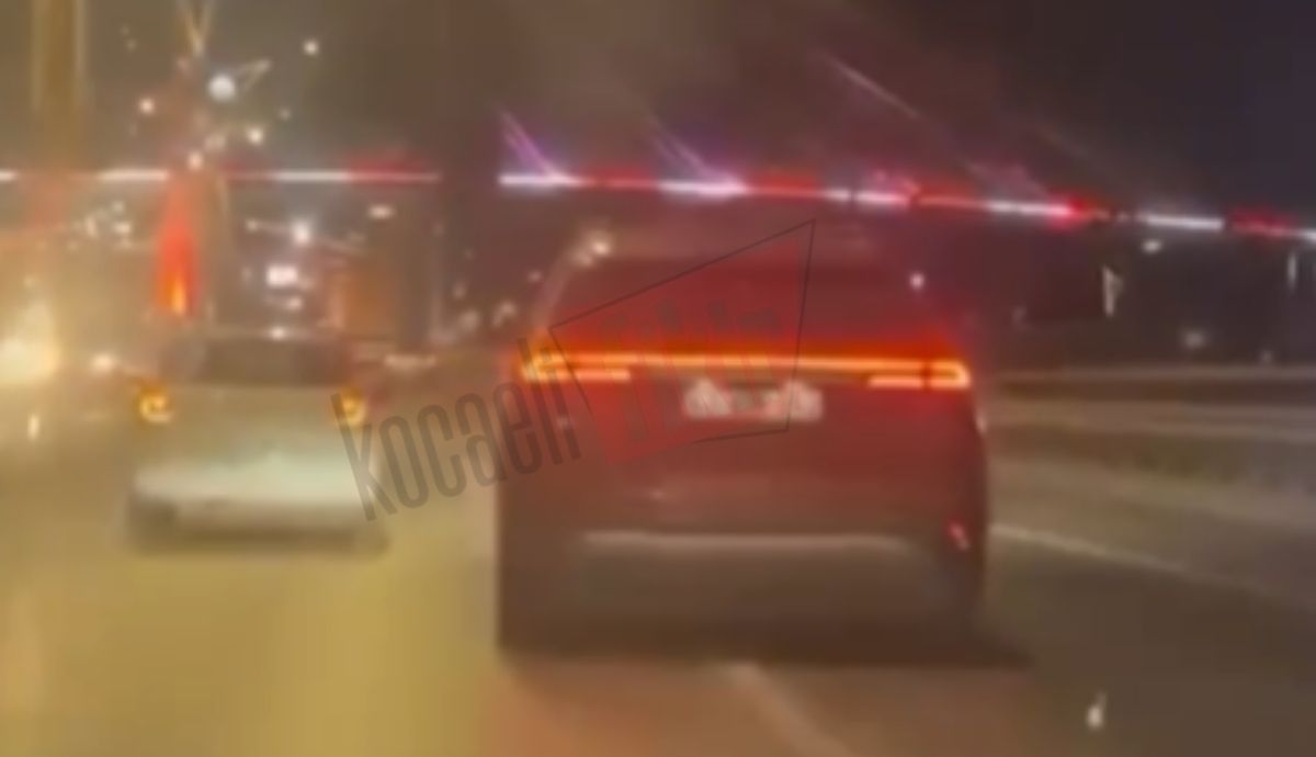 D-100’de trafiği birbirine kattı! Makasçı sürücü kamerada