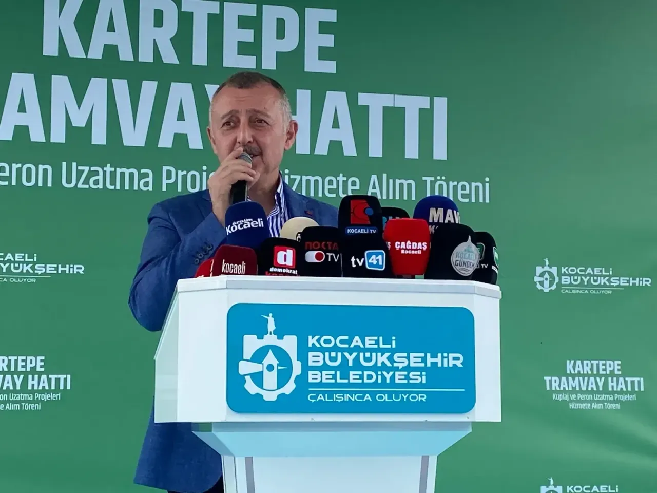 Büyükakın net konuştu: Tramvay Kartepe’nin merkezine gidecek