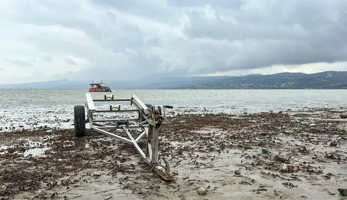 Sapanca Gölü'nde su seviyesi alarm veriyor