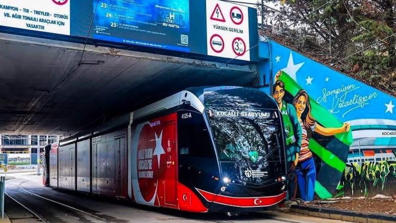 Kocaeli’de milli maç günü ulaşım ücretsiz!