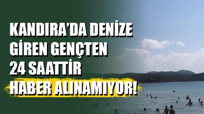 Kandıra ilçesinde serinlemek için girdiği denizde kaybolan 17 yaşındaki genç,
