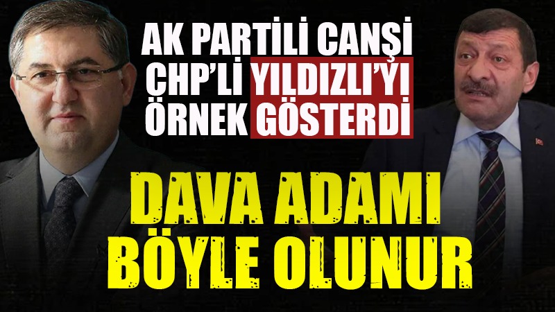 AK Partili Zeki Canşi CHP Kocaeli Milletvekili Harun Yıldızlı'nın CHP'li