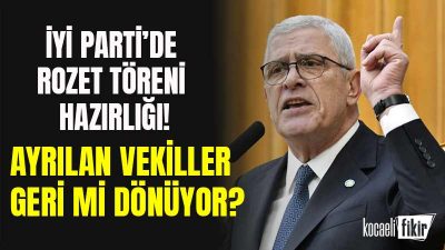 İYİ Parti’de Genel Başkan Müsavat Dervişoğlu ve yakın çalışma ekibinin