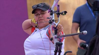 Paris 2024 Paralimpik Oyunları'nda para okçumuz Öznur Cüre Girdi, kadınlar
