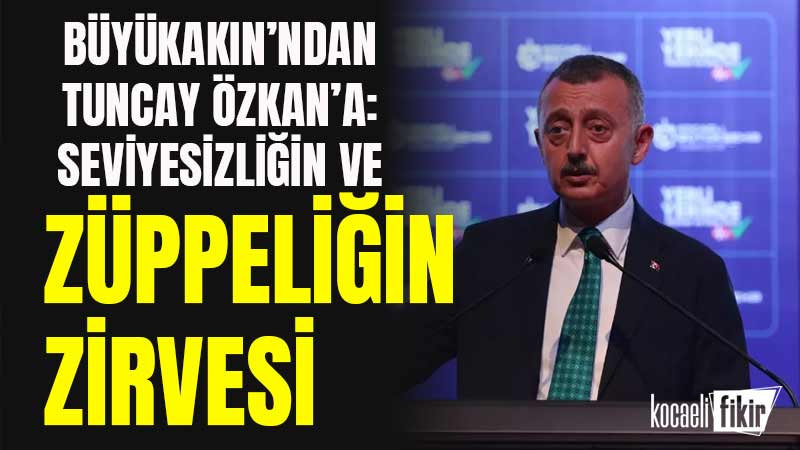 Kocaeli Büyükşehir Belediye Başkanı Tahir Büyükakın, CHP İzmir Milletvekili Tuncay