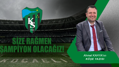 Maalesef iki takım arasında oynanan futbol maçını yorumlamak isterdim ama
