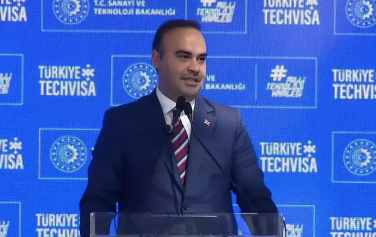 Sanayi ve Teknoloji Bakanı Mehmet Fatih Kacır TECH VISA programında