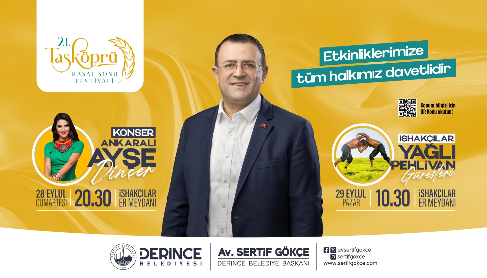 
Derince Belediyesi, bu yıl 27-28-29 Eylül tarihlerinde gerçekleşecek olan 21.