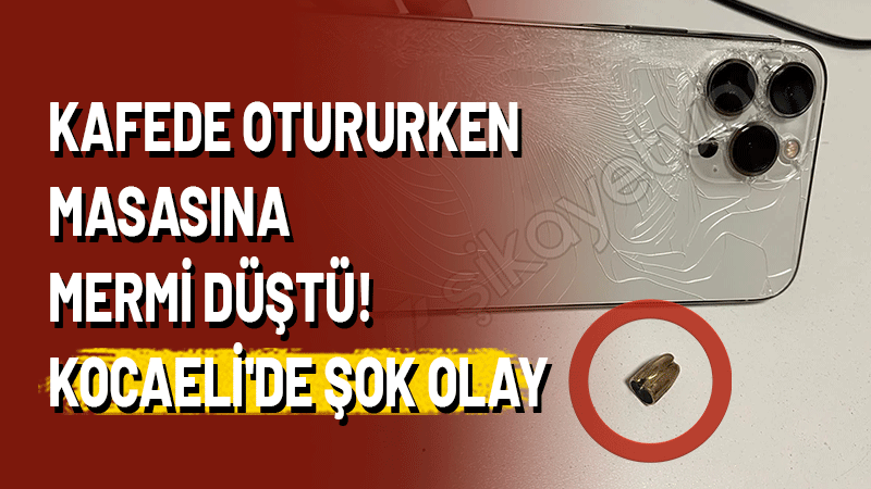 Kocaeli İzmit’te bir arkadaş grubu  kahve içmek için oturdukları mekanda
