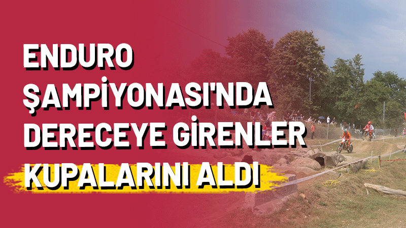 Türkiye Süper Enduro Şampiyonası'nın 3. ayağı Kartepe’de gerçekleştirildi. Şampiyona da