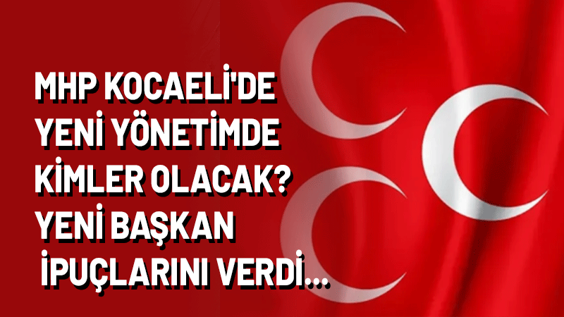 Geçtiğimiz hafta MHP Kocaeli İl Başkanlığı'na atanan Tuncay Batı yeni