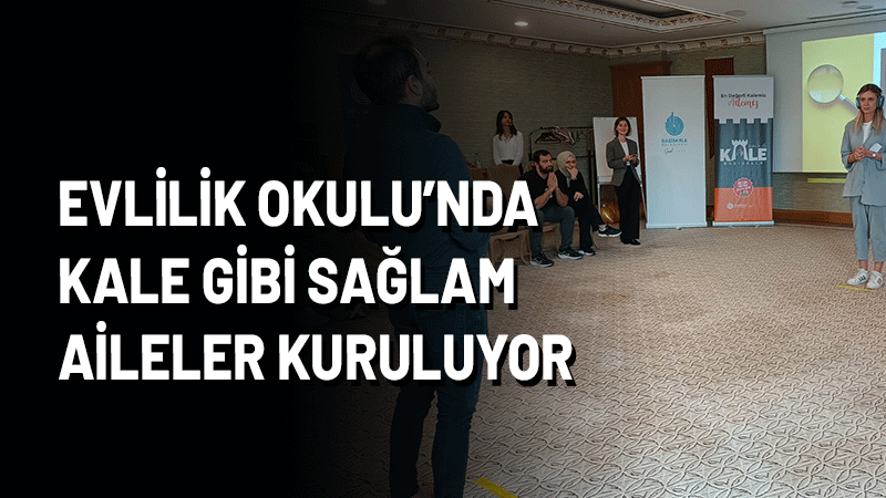 Başiskele  Belediyesi, KALE markasıyla Başiskele’de aile kurumunun sağlam temellere