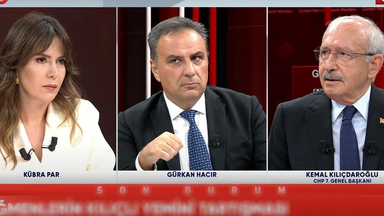 Eski CHP Genel Başkanı Kemal Kılıçdaroğlu tv100'ün ilgiyle izlenen programı