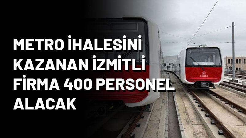 Gebze-Darıca Metro hattı ihalesini kazanan ve Körfez-Kartepe metro ihalesini kazanan