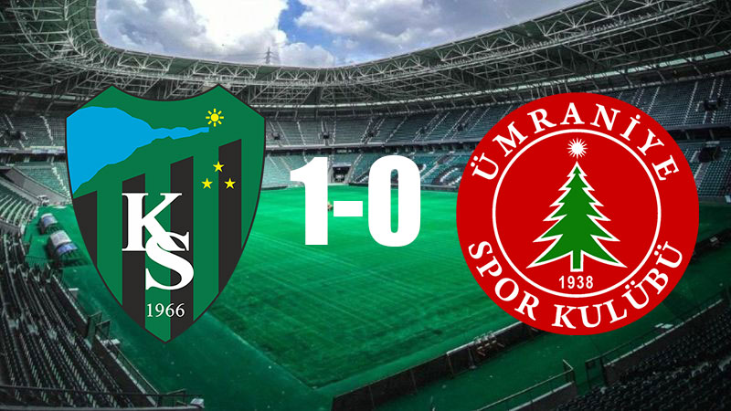 Kocaelispor Trendyol 1. Lig’in dokuzuncu haftasında Ümraniyespor ile karşı karşıya