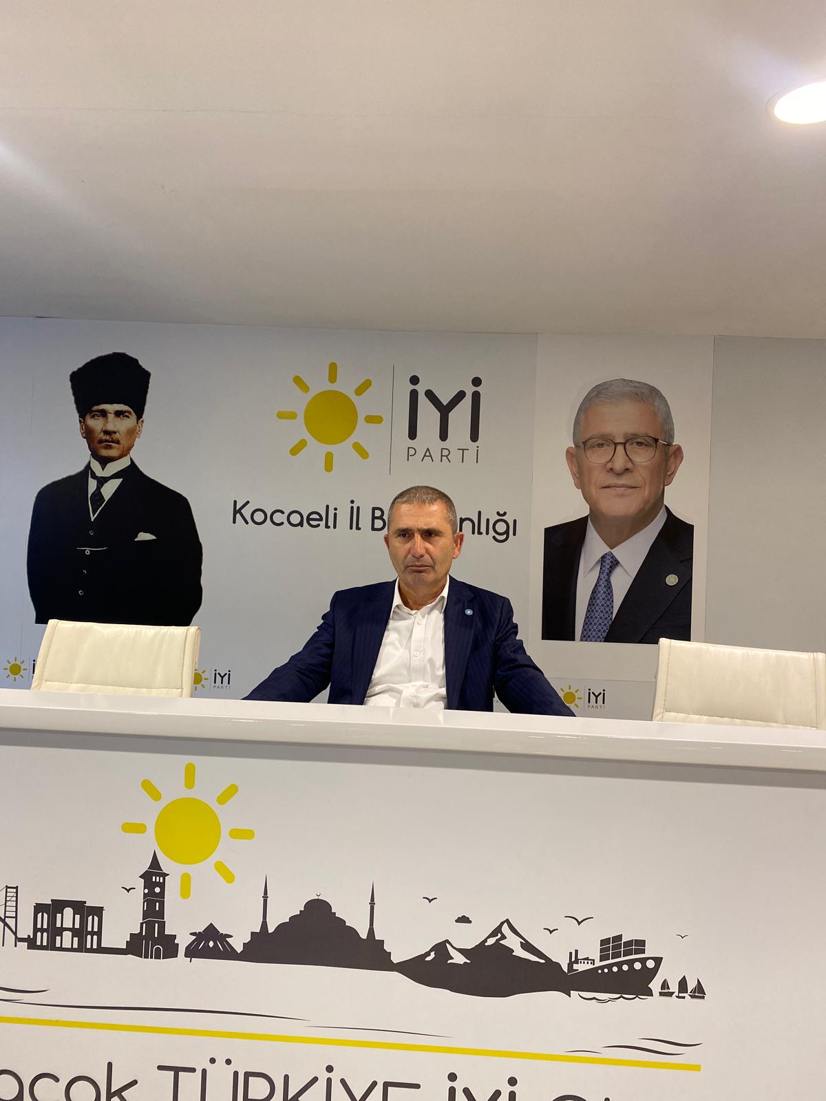 İYİ Parti Kocaeli İl Başkanı Av. M. Kamil Şirin, sağlık