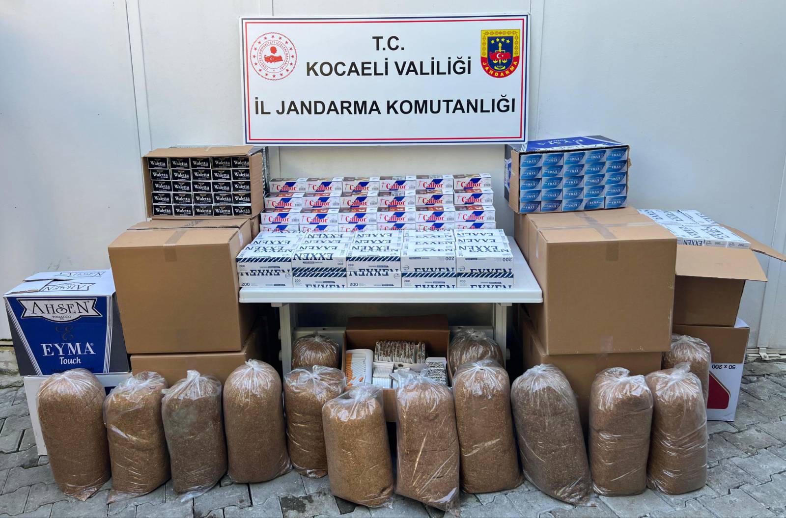 İzmit'te yapılan operasyonda piyasa değeri yaklaşık 500 bin TL olan