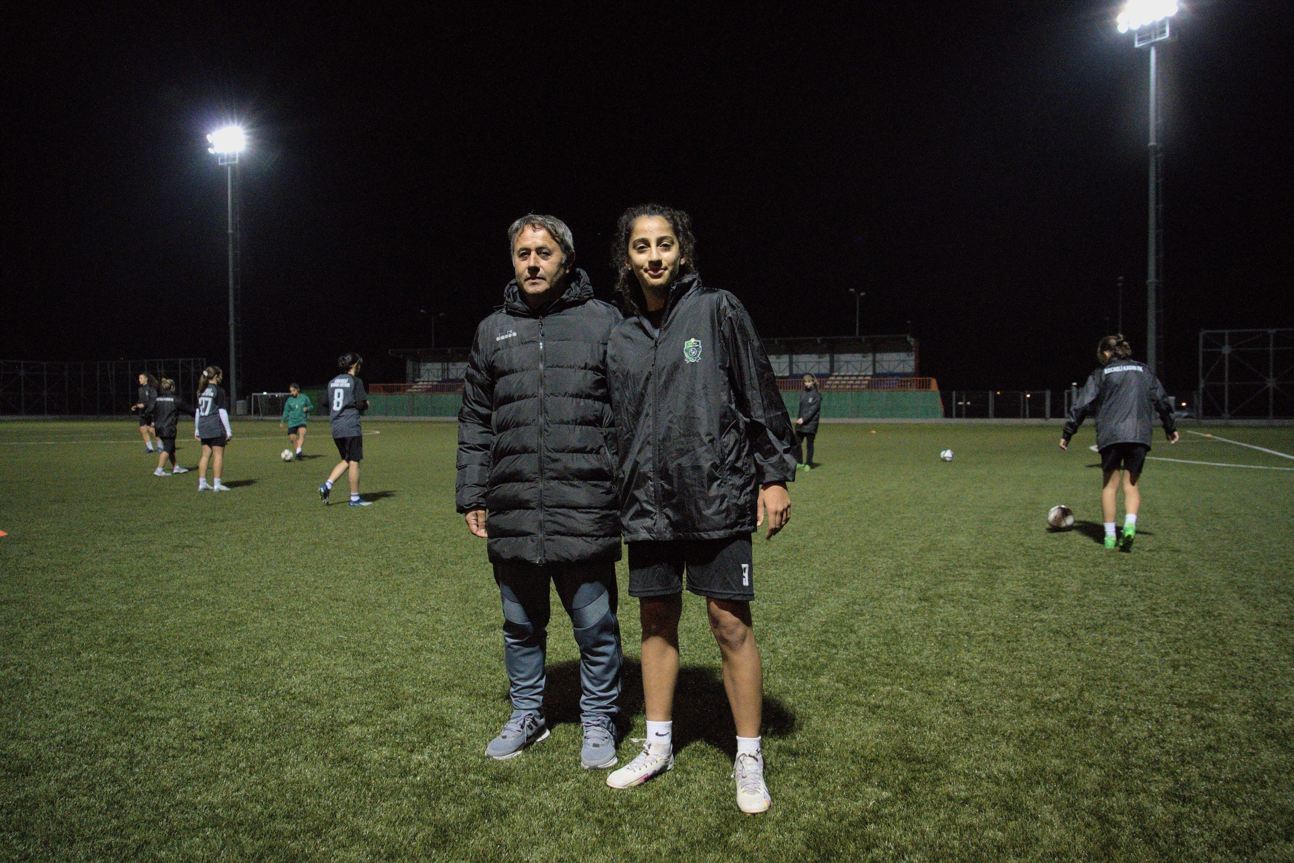 TFF Kadınlar 1. Ligi'nde mücadele eden Kocaeli Bayan Futbol Kulübü'nün