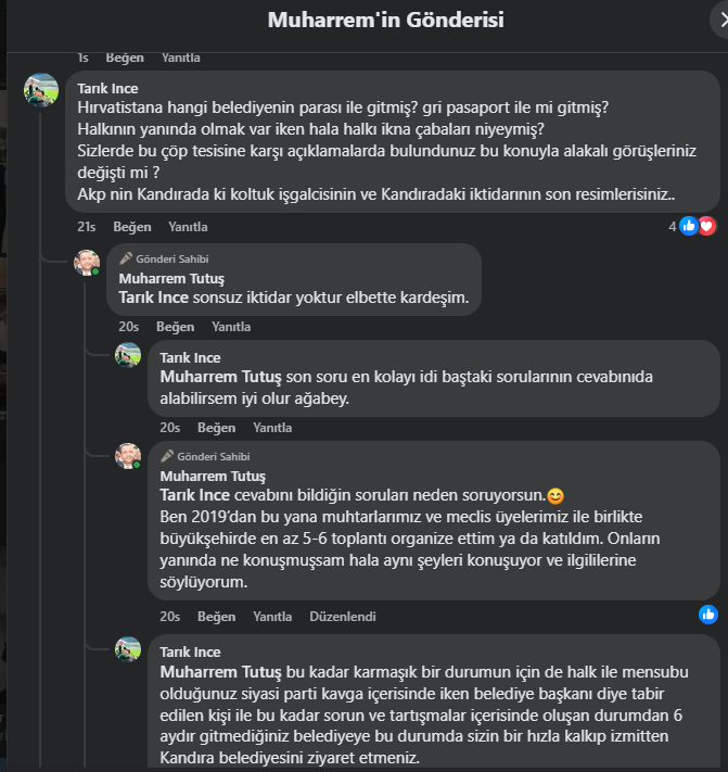 6 ay sonra neden ziyarete gittiniz? "Size de teklif edildi mi?"