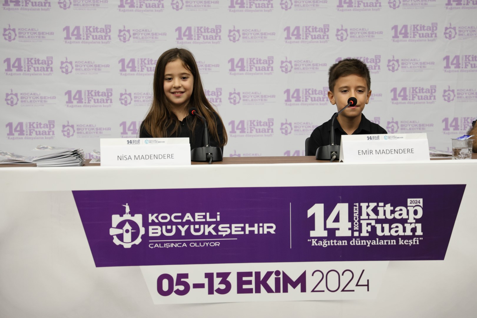 Kocaeli Kongre Merkezi’nde düzenlenen 14. Kocaeli Kitap Fuarı, çeşitli etkinlik
