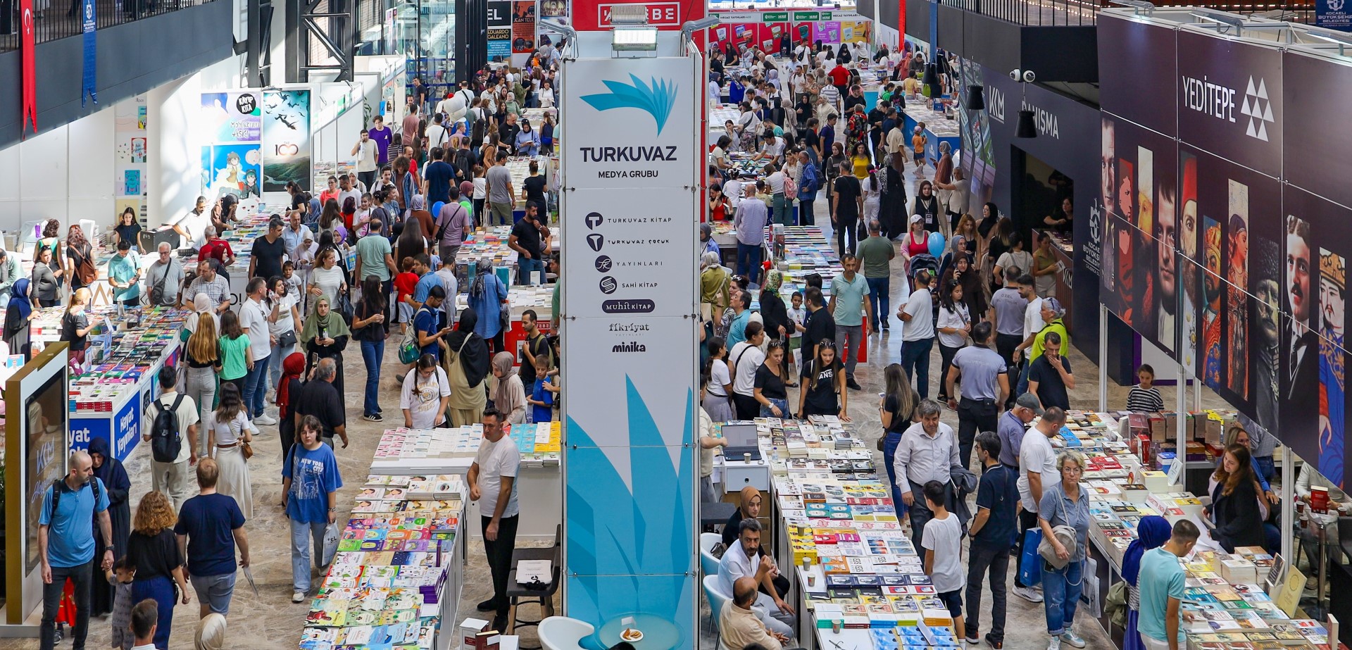 Türkiye’nin ziyaretçi ve etkinlik bakımından en büyük kitap fuarı olan