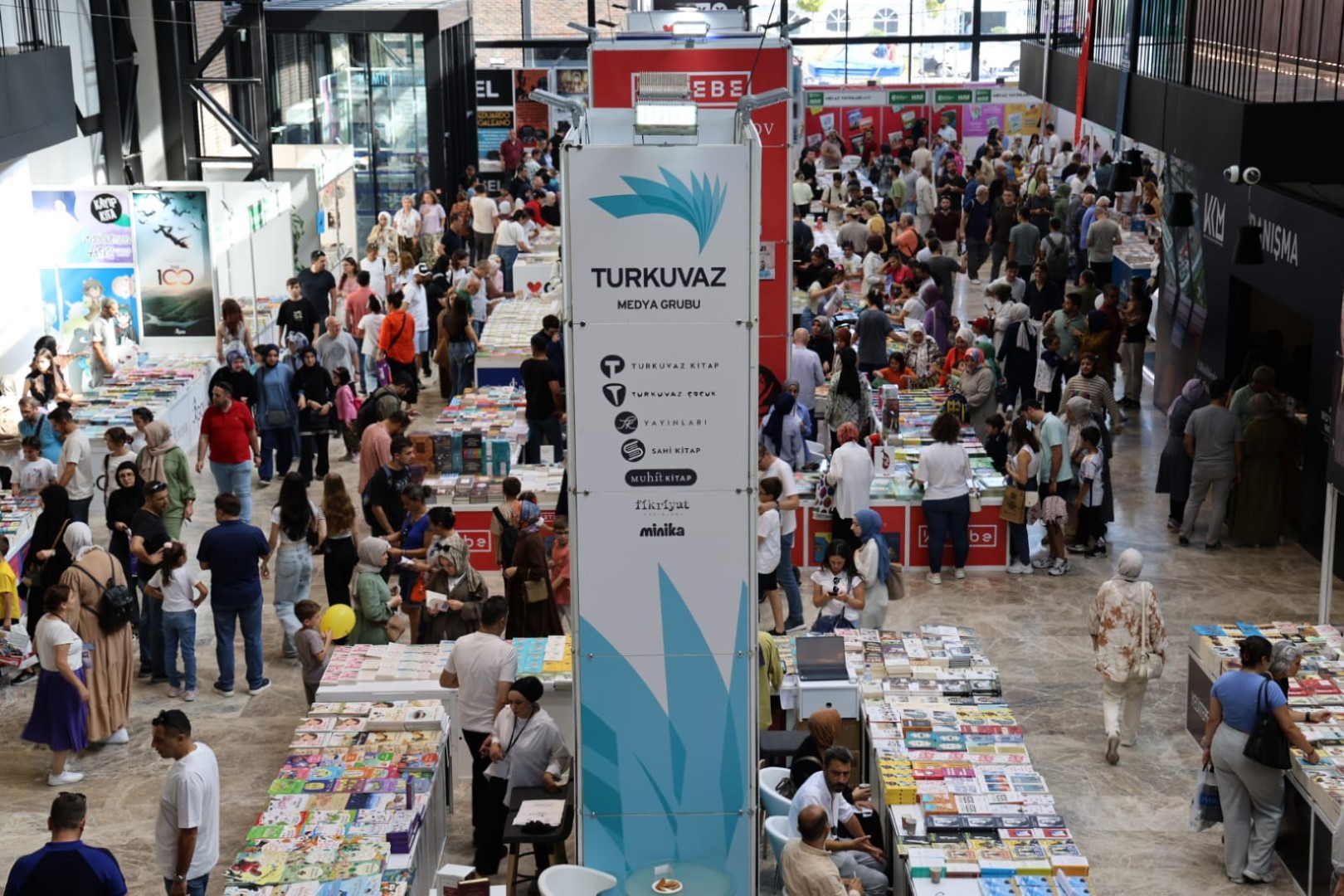 Türkiye’nin en büyük kültür fuarlarından biri olan Kocaeli Kitap Fuarı,