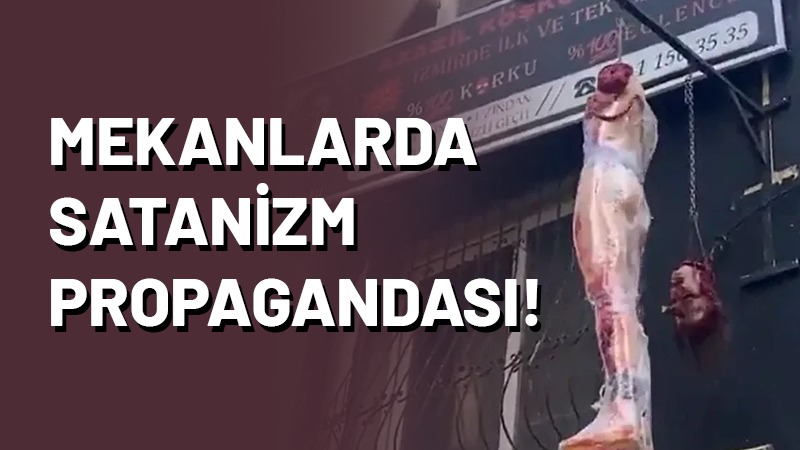 Türkiye İstanbul Edirnekapı'da yaşanan vahşeti konuşurken, İzmir'de bir korku evinin
