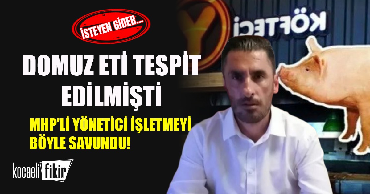 MHP İzmit ilçe Yöneticisi Örnek, sosyal medya hesabı üzerinden ürünlerinde