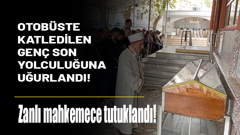 Karamürsel ilçesinde otobüste eşinin dayısı tarafından 40'a yakın bıçak darbesiyle