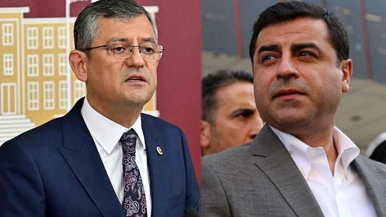 CHP Genel Başkanı Özgür Özel, eski HDP Eş Genel Başkanı