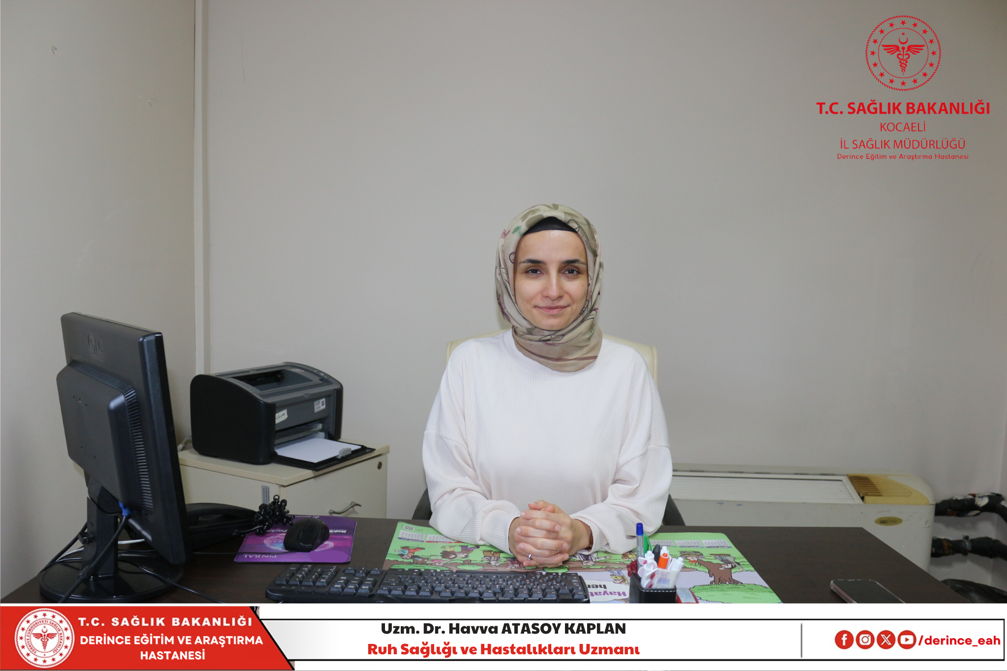 Derince Eğitim ve Araştırma Hastanesi, Ruh Sağlığı ve Hastalıkları Uzmanı