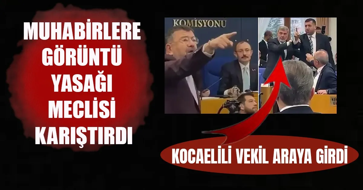 TBMM'deki bütçe görüşmeleri sırasında Meclis muhabirlerinin görüntü çekmesinin engellenmesinin ardından