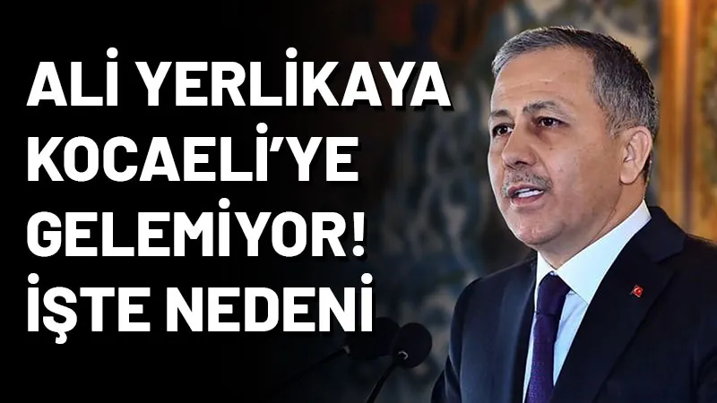 24 Kasım Pazar günü bir dizi program için Kocaeli'ye gelecek