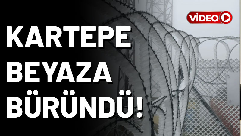 Samanlı Dağları'nın zirvesindeki Kartepe, hava sıcaklıklarının düşmesi ile birlikte beyaza