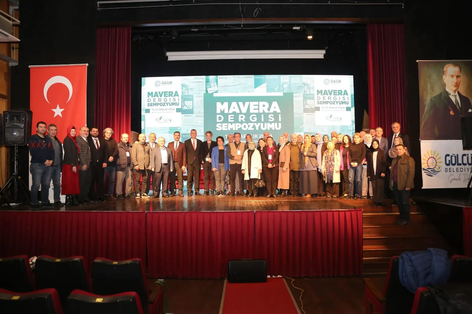 Gölcük Belediyesi'nin düzenlediği 6. Edebiyat Sempozyumu olan "Mavera Dergisi Sempozyumu",