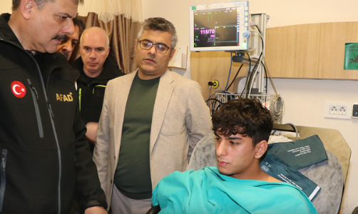Erzurum Palandöken Dağı’nda antrenman yapan milli sporcuların üzerine çığ düşmesi