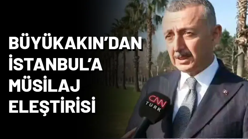 Kocaeli Büyükşehir Belediye Başkanı Tahir Büyükakın, Marmara Denizi'ndeki müsilaj sorununun
