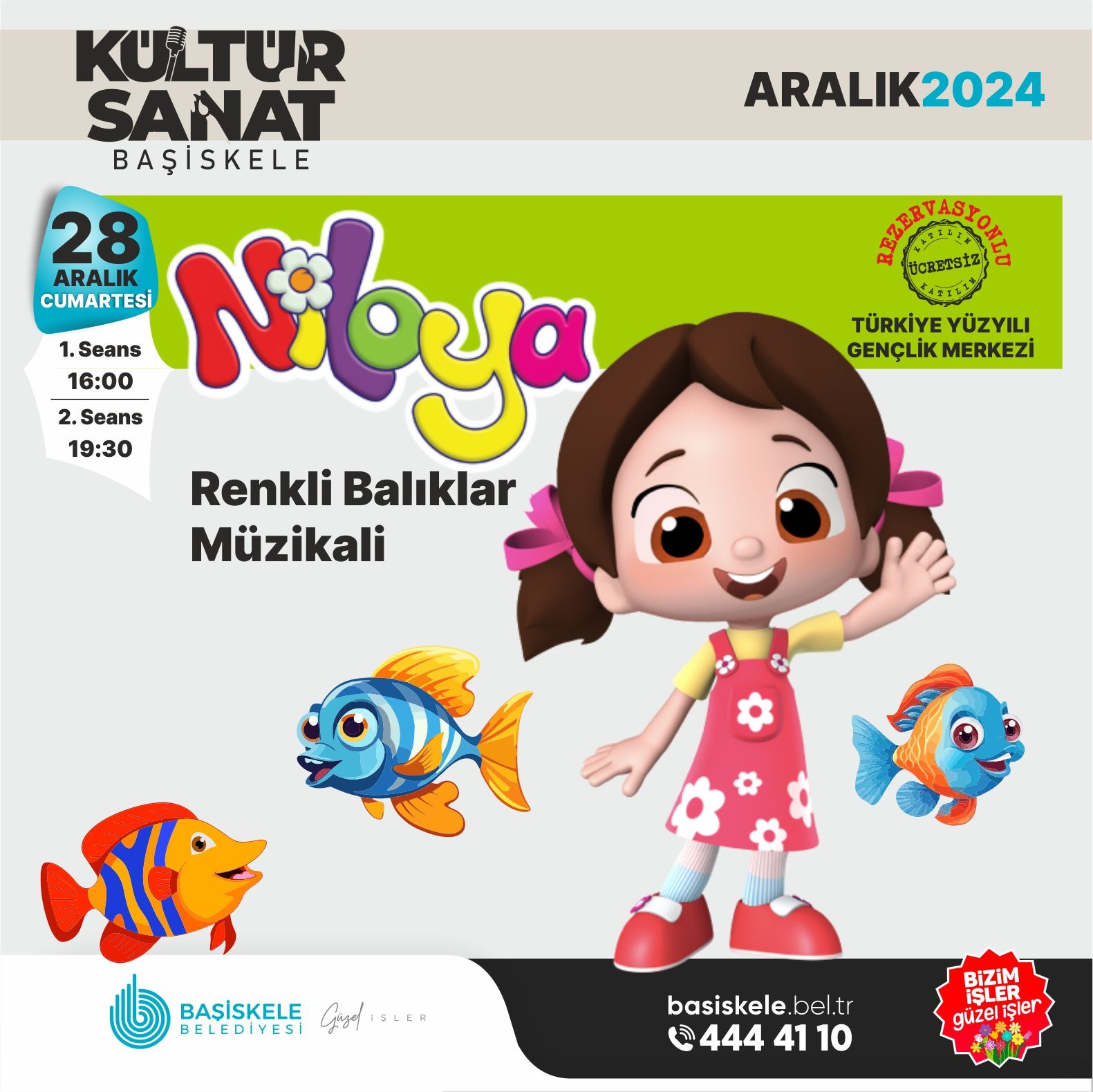 Başiskele Kültür-Sanat” Aralık’ta da dopdolu